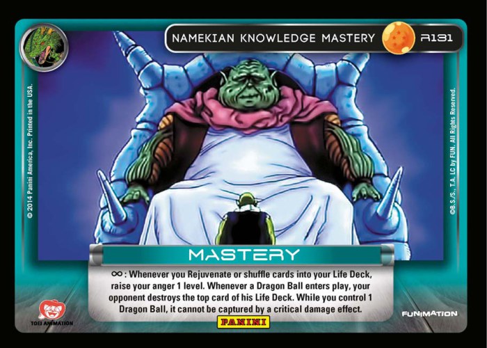 Namekian Knowledge Mastery